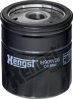 Hengst Filter H90W26 - Filtro olio www.autoricambit.com