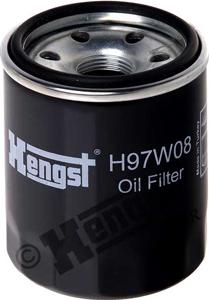 Hengst Filter H97W08 - Filtro olio www.autoricambit.com