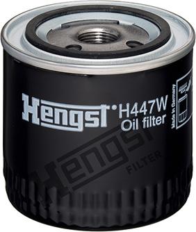 Hengst Filter H447W - Filtro olio www.autoricambit.com
