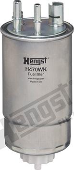 Hengst Filter H470WK - Filtro carburante www.autoricambit.com