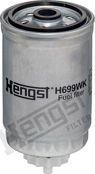 Hengst Filter H699WK - Filtro carburante www.autoricambit.com