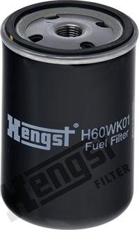 Hengst Filter H60WK01 - Filtro carburante www.autoricambit.com
