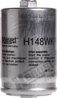 Hengst Filter H148WK - Filtro carburante www.autoricambit.com