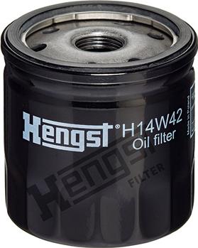 Hengst Filter H14W42 - Filtro olio www.autoricambit.com