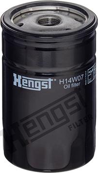 Hengst Filter H14W07 - Filtro olio www.autoricambit.com