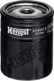 Hengst Filter H14W13 - Filtro olio www.autoricambit.com