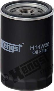 Hengst Filter H14W36 - Filtro olio www.autoricambit.com