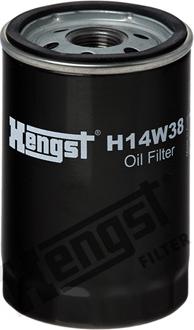 Hengst Filter H14W38 - Filtro olio www.autoricambit.com