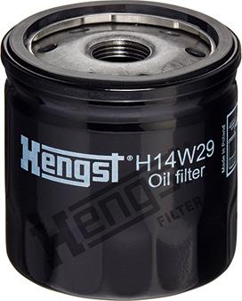 Hengst Filter H14W29 - Filtro olio www.autoricambit.com
