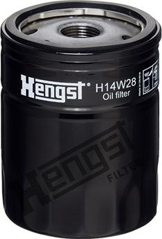 Hengst Filter H14W28 - Filtro olio www.autoricambit.com