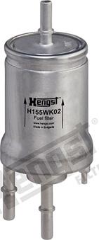 Hengst Filter H155WK02 - Filtro carburante www.autoricambit.com