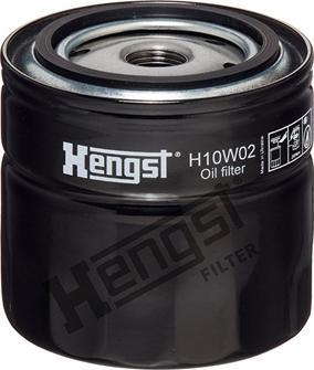 Hengst Filter H10W02 - Filtro olio www.autoricambit.com