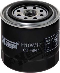Hengst Filter H10W17 - Filtro olio www.autoricambit.com