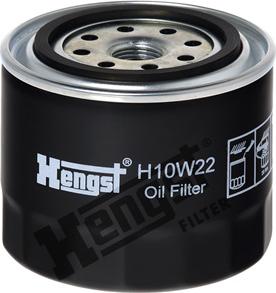 Hengst Filter H10W22 - Filtro olio www.autoricambit.com