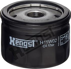 Hengst Filter H11W02 - Filtro olio www.autoricambit.com