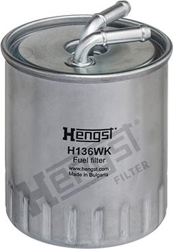 Hengst Filter H136WK - Filtro carburante www.autoricambit.com