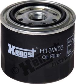Hengst Filter H13W03 - Filtro olio www.autoricambit.com
