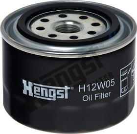 Hengst Filter H12W05 - Filtro olio www.autoricambit.com