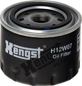 Hengst Filter H12W07 - Filtro olio www.autoricambit.com