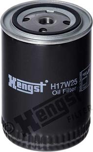 Hengst Filter H17W25 - Filtro olio www.autoricambit.com