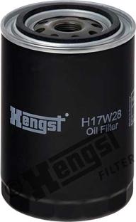 Hengst Filter H17W28 - Filtro olio www.autoricambit.com