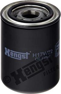 Hengst Filter H17W22 - Filtro olio www.autoricambit.com