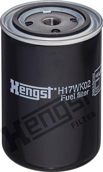 Hengst Filter H17WK02 - Filtro carburante www.autoricambit.com