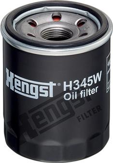 Hengst Filter H345W - Filtro olio www.autoricambit.com