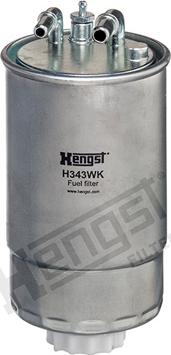 Hengst Filter H343WK - Filtro carburante www.autoricambit.com