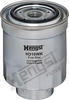 Hengst Filter H316WK - Filtro carburante www.autoricambit.com
