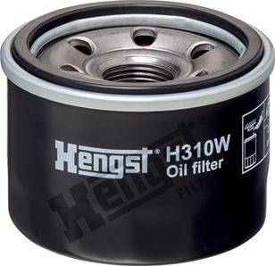 Hengst Filter H310W - Filtro olio www.autoricambit.com
