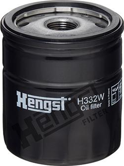 Hengst Filter H332W - Filtro olio www.autoricambit.com