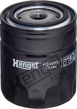 Hengst Filter H24W01 - Filtro olio www.autoricambit.com