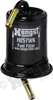 Hengst Filter H257WK - Filtro carburante www.autoricambit.com