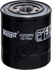 Hengst Filter H209W - Filtro olio www.autoricambit.com