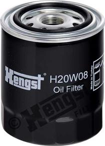 Hengst Filter H20W08 - Filtro olio www.autoricambit.com