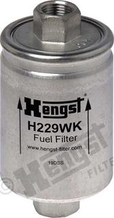 Hengst Filter H229WK - Filtro carburante www.autoricambit.com