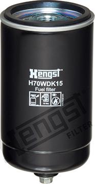 Hengst Filter H70WDK15 - Filtro carburante www.autoricambit.com