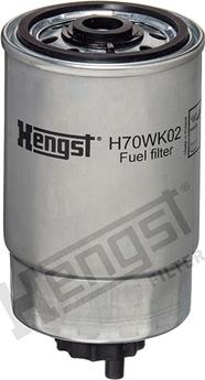 Hengst Filter H70WK02 - Filtro carburante www.autoricambit.com