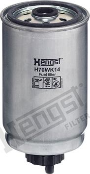 Hengst Filter H70WK14 - Filtro carburante www.autoricambit.com