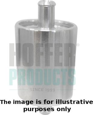 Hoffer 5072E - Filtro carburante www.autoricambit.com
