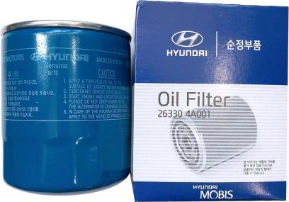 Hyundai 263304A001 - Filtro olio www.autoricambit.com