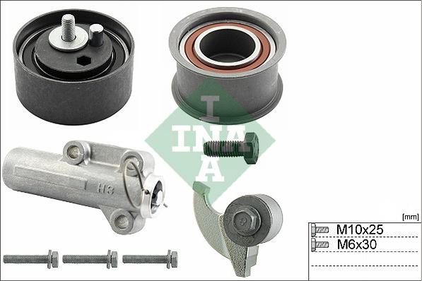 INA 530 0179 09 - Kit di rulli, Cinghia dentata www.autoricambit.com