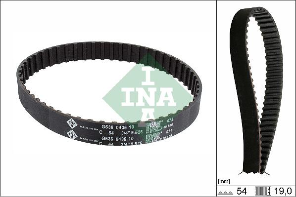 INA 530 0723 10 - Kit cinghie dentate www.autoricambit.com