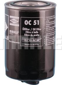 KNECHT OC 51 OF - Filtro olio www.autoricambit.com