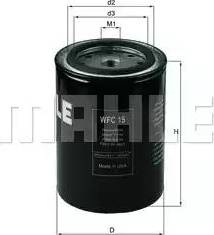 KNECHT WFC 15 - Filtro refrigerante www.autoricambit.com