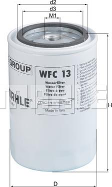 KNECHT WFC 13 - Filtro refrigerante www.autoricambit.com