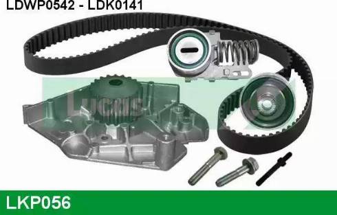 Lucas Engine Drive LKP056 - Pompa acqua + Kit cinghie dentate www.autoricambit.com
