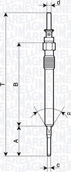 Magneti Marelli 062900130304 - Candeletta www.autoricambit.com