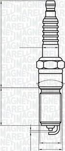 Magneti Marelli 062000787304 - Candela accensione www.autoricambit.com